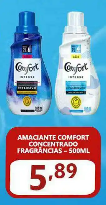 Bramil Supermercados Amaciante Comfort Concentrado Fragrâncias 500ml oferta