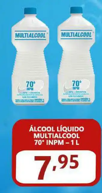 álcool Líquido Multialcool 70° Inpm 1L
