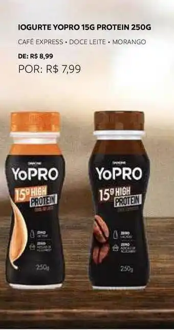 Iogurte Yopro 15g Protein 250g