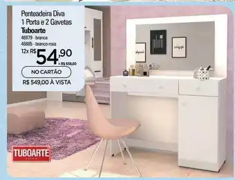 Zenir Penteadeira Diva Tuboarte oferta