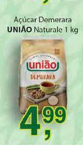 Supermercados Mundial Açúcar Demerara União Naturale 1kg oferta