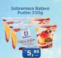 Supermercados Mundial Sobremesa Batavo Pudim 200g oferta