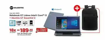 Ibyte Notebook Gt Lisboa Intel Core 13 Goldentec oferta