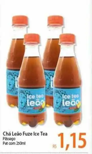Atacadão Chá Leão Fuze Ice Tea 200ml oferta