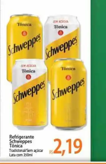 Atacadão Refrigerante Schweppes Tônica 350ml oferta