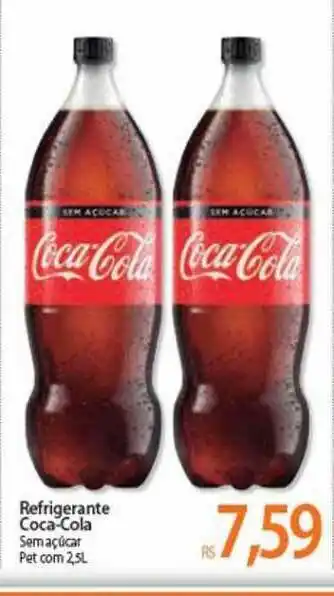 Atacadão Refrigerante Coca-cola 2.5L oferta