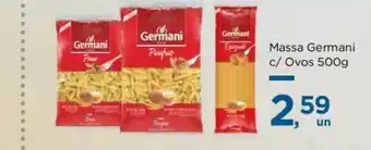 Super São Luiz Massa Germani c/Ovos 500g oferta