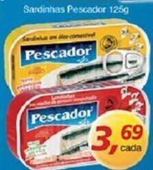 Supermercados Guanabara Sardinha Pescador 125g oferta