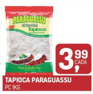 Fort Atacadista Tapioca Paraguassu pc 1kg oferta