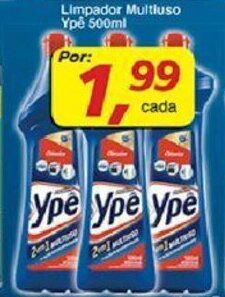 Supermercados Guanabara Limpador Multiuso Ype 500ml oferta