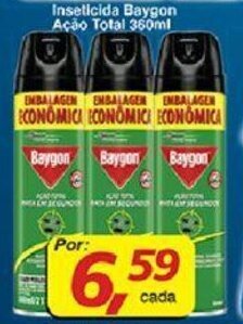 Supermercados Guanabara Inseticida Baygon Acao Total 360ml oferta