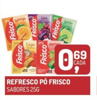 Fort Atacadista Refresco po Frisco 25g oferta