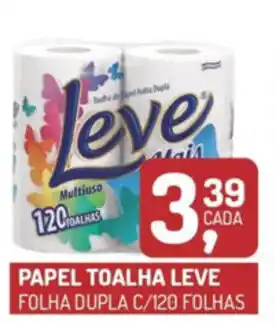 Fort Atacadista Papel Toalha Leve oferta