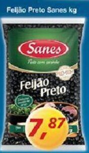 Supermercados Guanabara Feijao Preto Sanes 1kg oferta