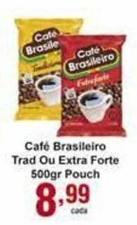 Rossi Supermercado Cafe Brasileiro Trad Ou Extra Forte 500g Pouch oferta