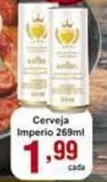 Rossi Supermercado Cerveja Imperio 269ml oferta