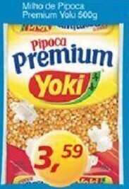Supermercados Guanabara Milho de Pipoca Premium Yoki 500g oferta