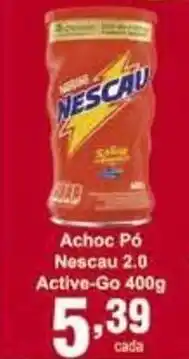 Rossi Supermercado Achoc Po Nescau 2.0 Active-Go 400g oferta