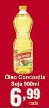 Rossi Supermercado Oleo Concordia Soja 900ml oferta