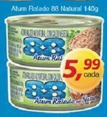 Supermercados Guanabara Atum Raldao 88 natural 140g oferta