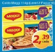 Supermercados Guanabara Caldo Maggi 114g oferta