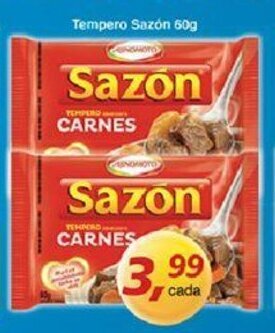 Supermercados Guanabara Tempero Sazon 60g oferta