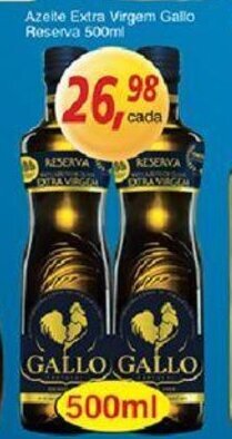 Supermercados Guanabara Azeite Extra Virgem Gallo Reserva 500ml oferta