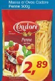 Supermercados Guanabara Massa c/ Ovos Cadore Penne 500g oferta