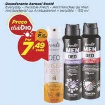 Desodorante Aerosol Bonte