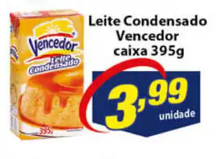 Vencedor Atacadista Leite Condensado Vencedor caixa 395g oferta