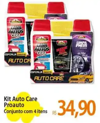 Atacadão Kit Auto Care Proauto Conjunto com 4 itens oferta