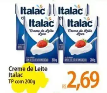 Atacadão Creme de Leite Italac TP com 200g oferta