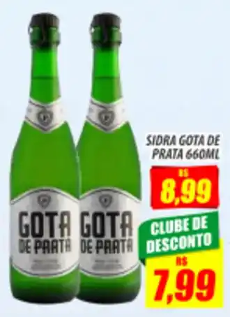 SIDRA GOTA DE PRATA 660ML