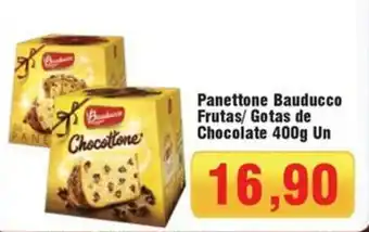 Spani Atacadista Panettone Bauducco Frutas/ Gotas de Chocolate 400g Un oferta
