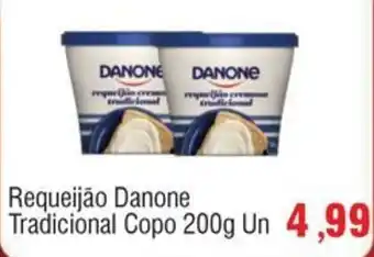 Spani Atacadista Requeijão Danone Tradicional Copo 200g Un oferta
