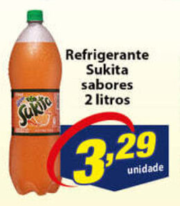 Vencedor Atacadista Refrigerante Sukita sabores 2L oferta
