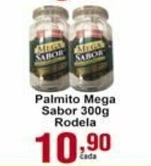 Rossi Supermercado Palmito Mega Sabor 300g Rodela oferta