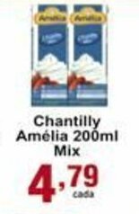 Rossi Supermercado Chantilly Amelia 200ml Mix oferta