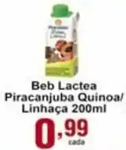 Rossi Supermercado Beb Lactea Piracanjuba Quinoa/ Linhaca 200ml oferta