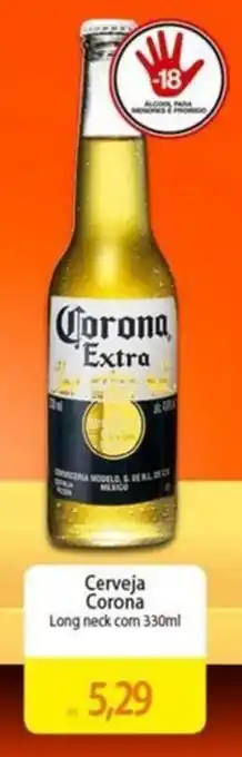 Atacadão Cerveja Corona Long neck com 330ml oferta