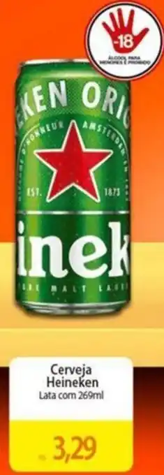 Atacadão Cerveja Heineken Lata com 269ml oferta