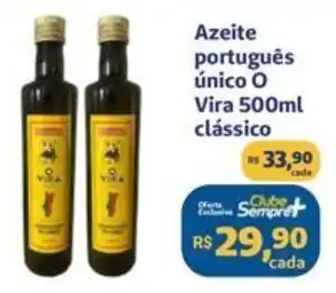 Sempre Vale Supermercados Azeite português único O Vira 500ml clássico oferta