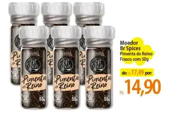 Moedor Br Spices Pimenta do Reino Frasco com 50g