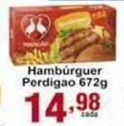 Rossi Supermercado Hamburguer Perdigao 672g oferta