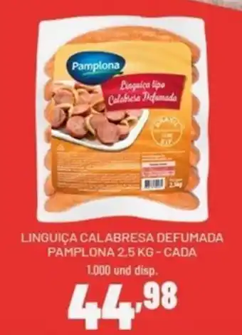 Cooper LINGUIÇA CALABRESA DEFUMADA PAMPLONA 2,5 KG-CADA oferta