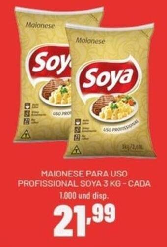 Cooper MAIONESE PARA USO PROFISSIONAL SOYA 3 KG-CADA oferta