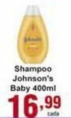 Shampoo Johnson's Baby 400ml
