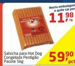 Tenda Atacado Salsicha perdigão oferta