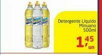 Detergente líquido minuano