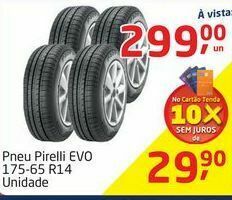 Tenda Atacado Pneus pirelli evo oferta